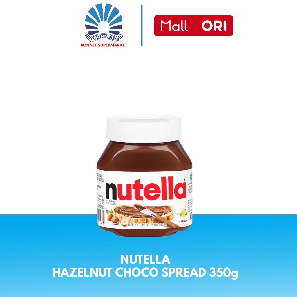 

Nutella Hazelnut choco spread 350g 7898024394181