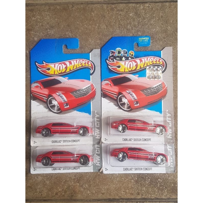 Hotwheels Cadillac Sixteen Merah Jago Balap
