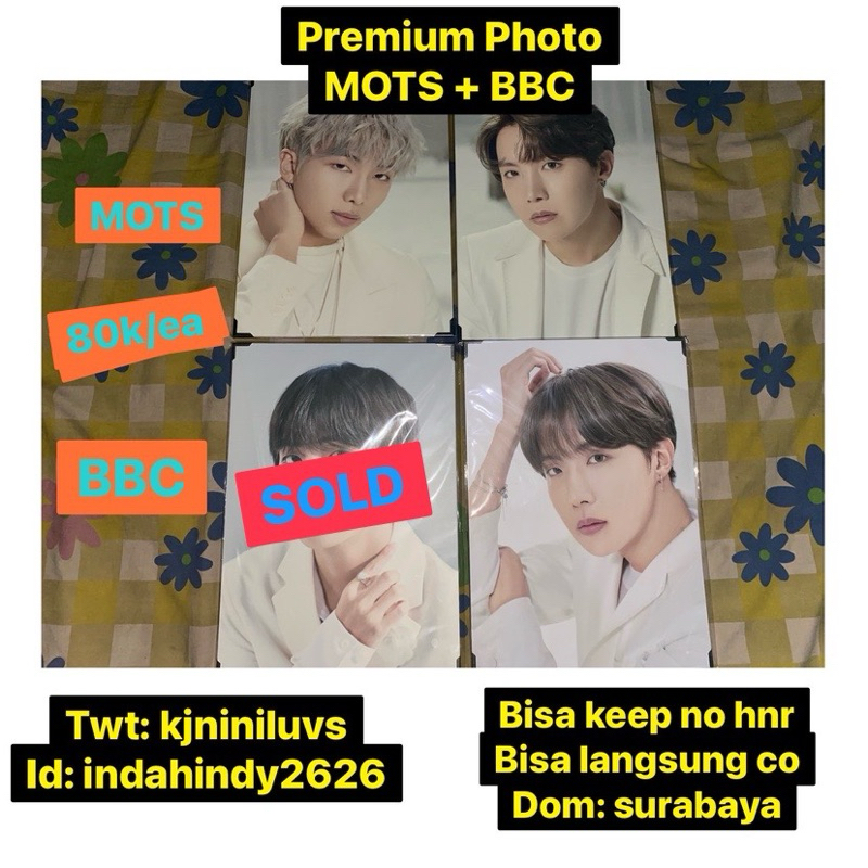 BTS Premium photo MOTS Tour BBC