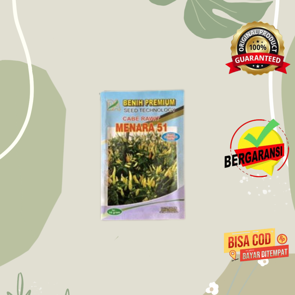 benih cabe rawit menara 51 10gram