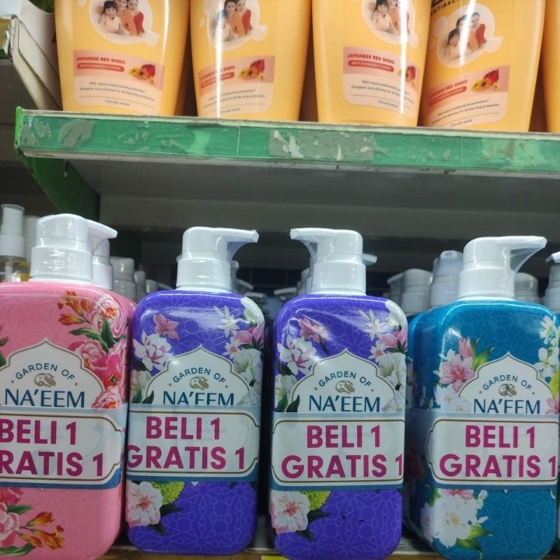 beli 1 gratis 1 naem body wash 480ml
