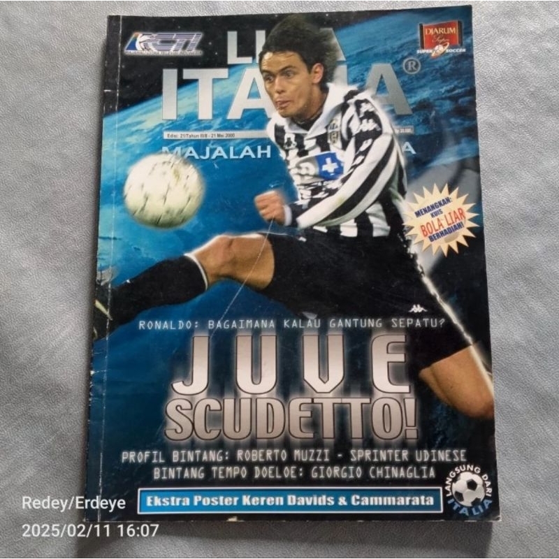 Majalah Liga Italia Mei 2000