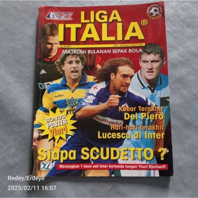 Majalah Liga Italia April 1999