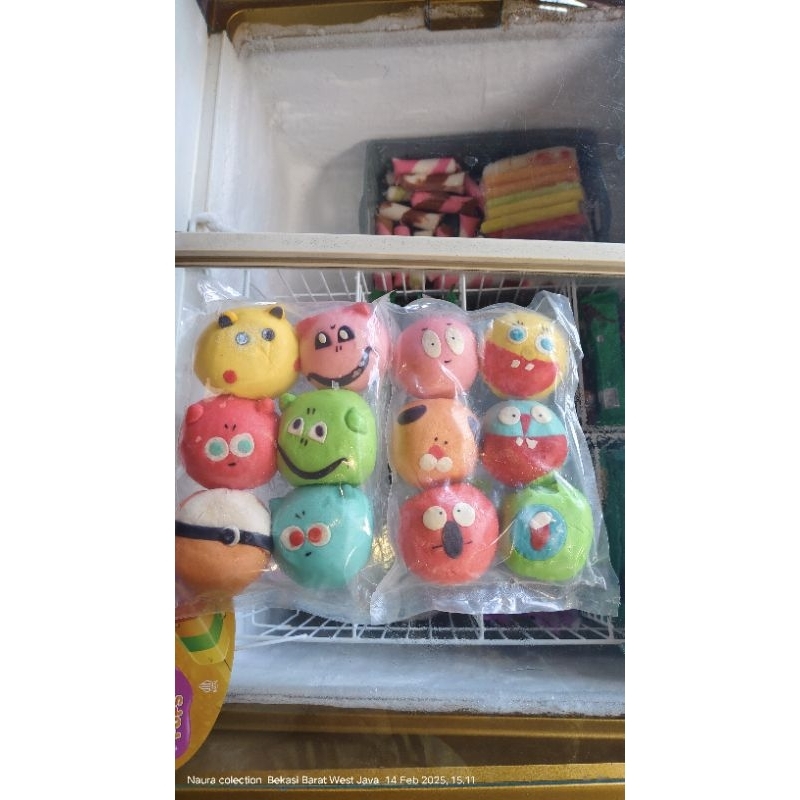 

bakpao karakter isi coklat