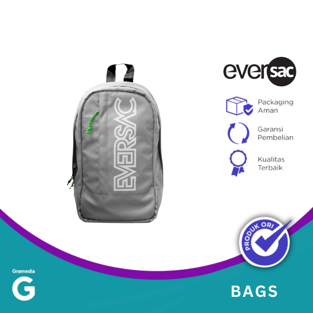 One Shoulder / Tas Punggung / Eversac Sport One Shoulder Dark Grey