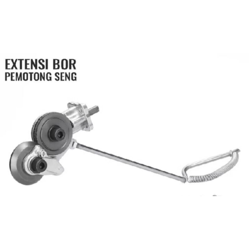 Adaptor Bor Pemotong Seng / Alat Pemotong Lembaran Logam Alat Pemotong
