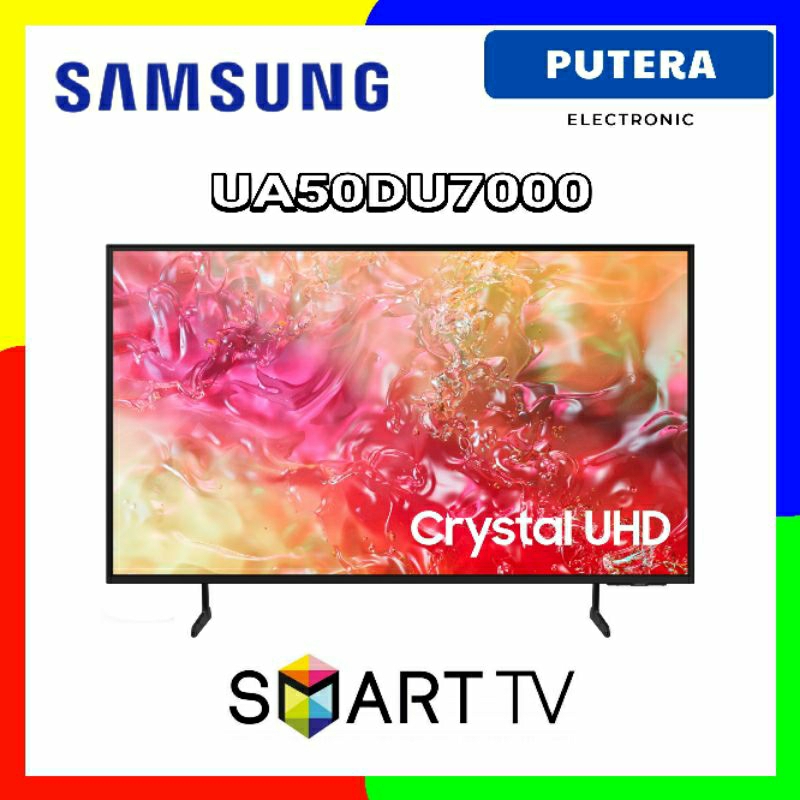 SAMSUNG SMART TV 50 inch 4K UHD UA50DU7000 series 2024 50DU7000 / DU7000