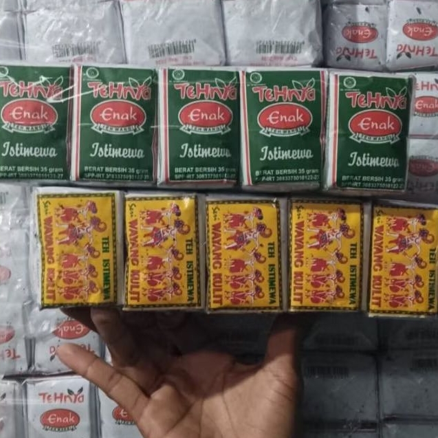 

Teh enak dan teh wayang kulit tea