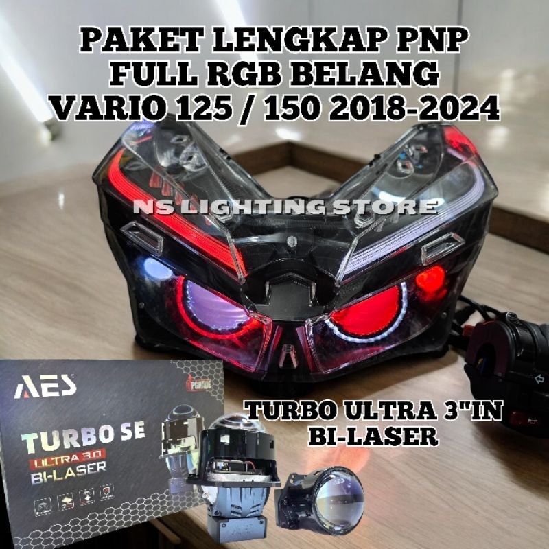 PROJIE PROJECTOR BILED AES BILASER 3 INCH 75 WATT VARIO 125 150 NEW