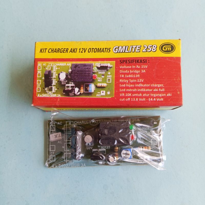 Kit Charger Aki 12V Otomatis