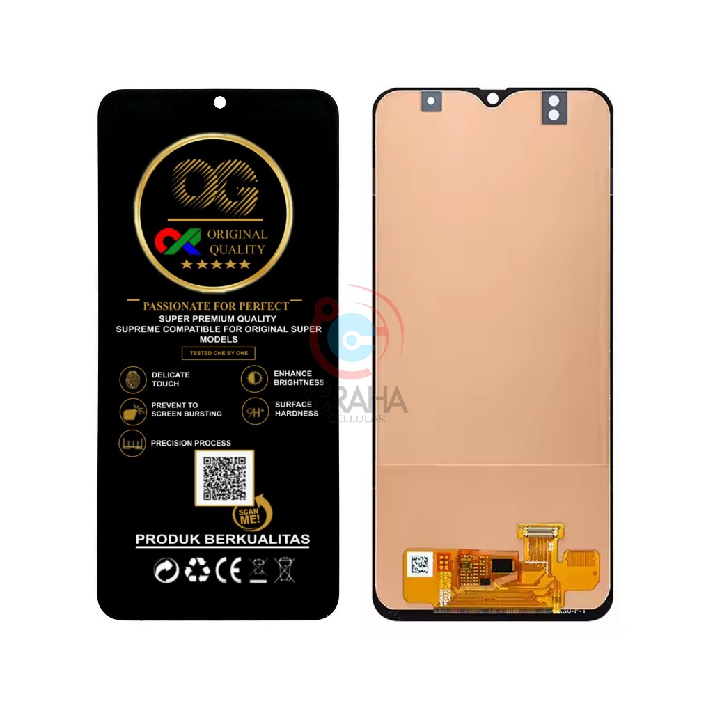 LCD SAMSUNG A30 / A305 / A50 / A505 / A50S / A507 OG SUPER FULLSET TOUCHSCREEN