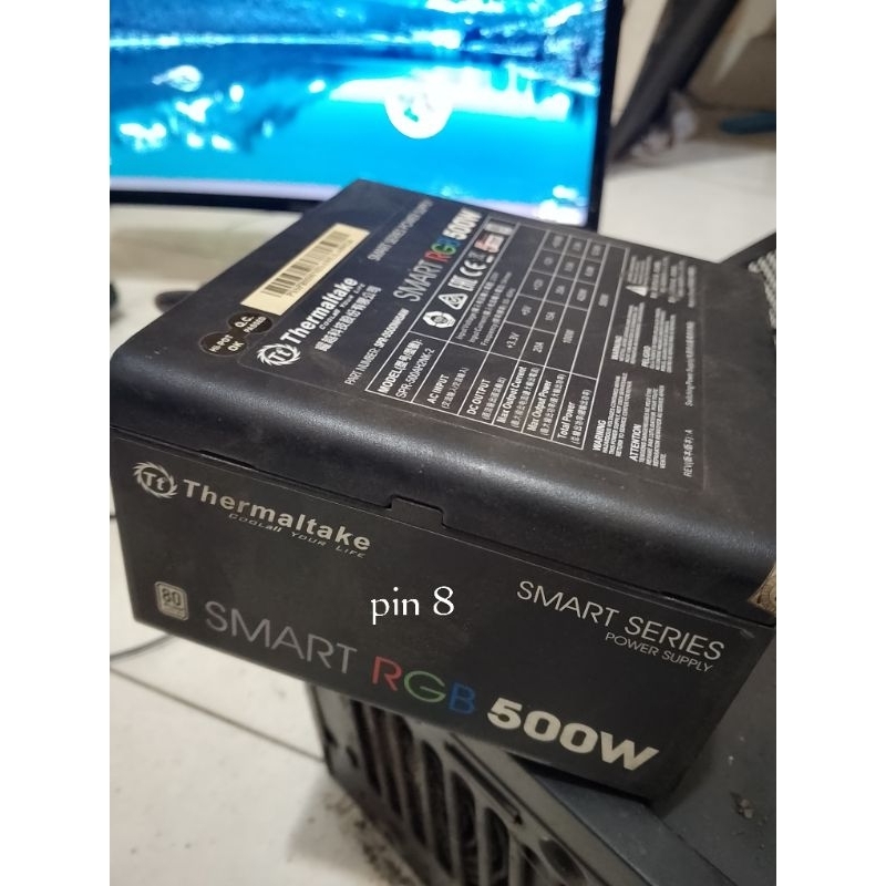 psu thermaltake 500watt + mouse g102