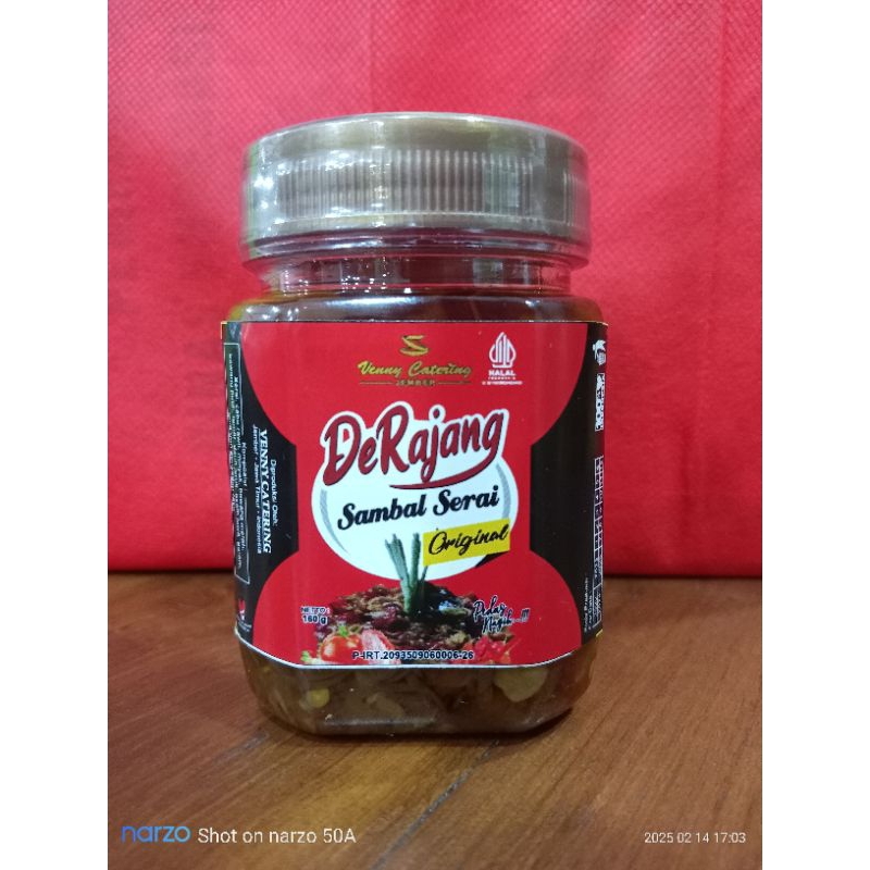 

Sambel Serai De Rajang Original 160 ml