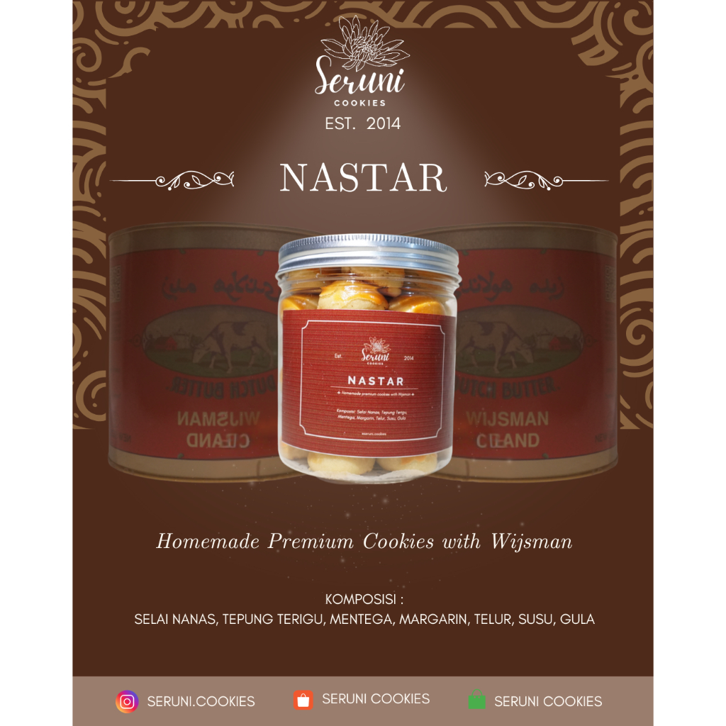 

Nastar Wijsman Premium by Seruni Cookies
