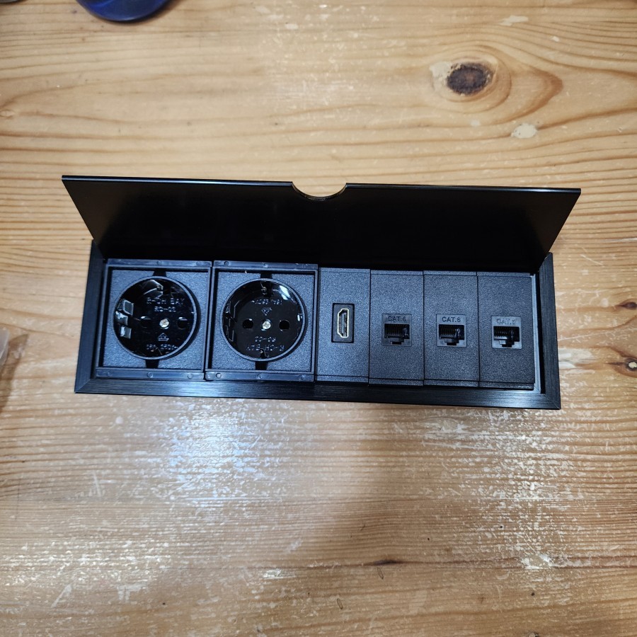 STOP KONTAK MEJA 2 POWER 1 HDMI 3 LAN CAT6