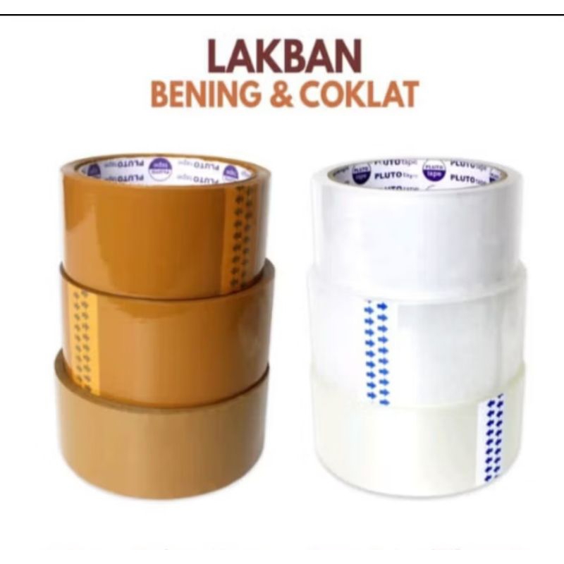 

Q ( Q3 ) LAKBAN BENING DAN COKLAT/ 90 YARD/TEBAL 2 INC / 45 MM