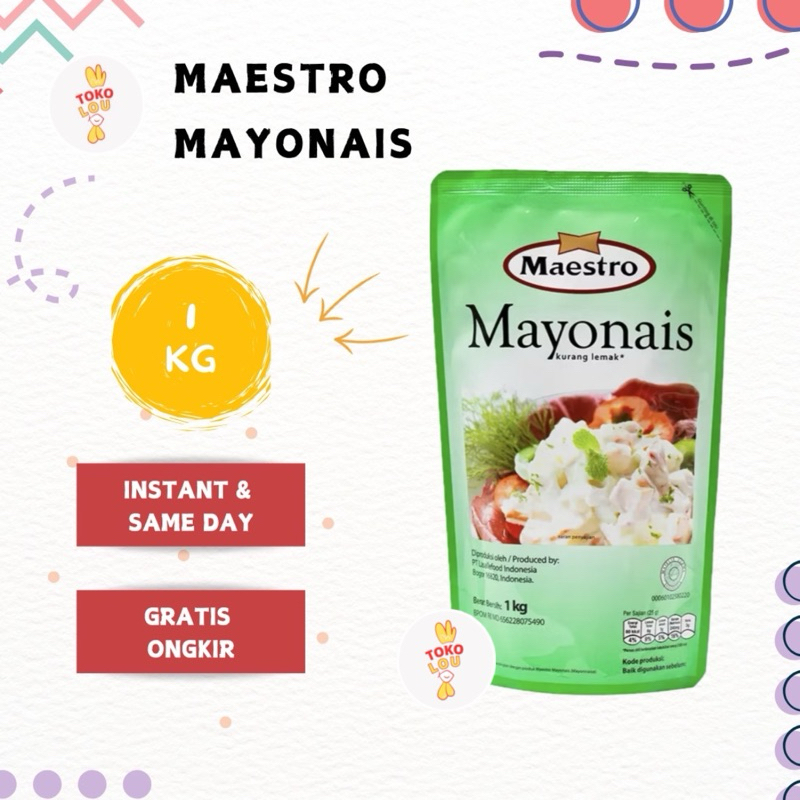 

MAESTRO MAYONAIS 1KG | MAYONES MAESTRO 1000gr