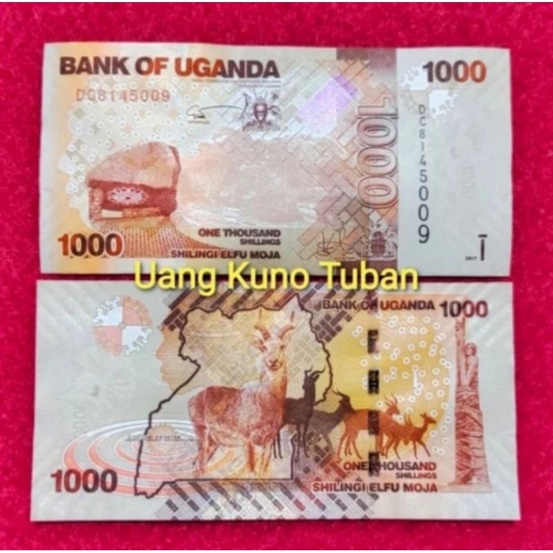 uang asing Uganda 1000 Shillings