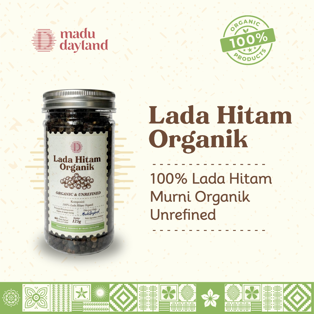 

Madu Dayland Lada Hitam 100% Organik Black pepper