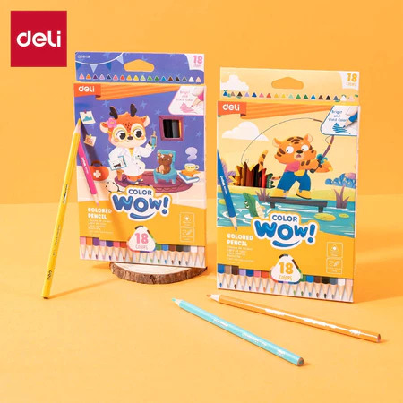 

TBMO DELI COLORED PENCIL BRIGHT AND VIVID 182C C138-12/18/24/36