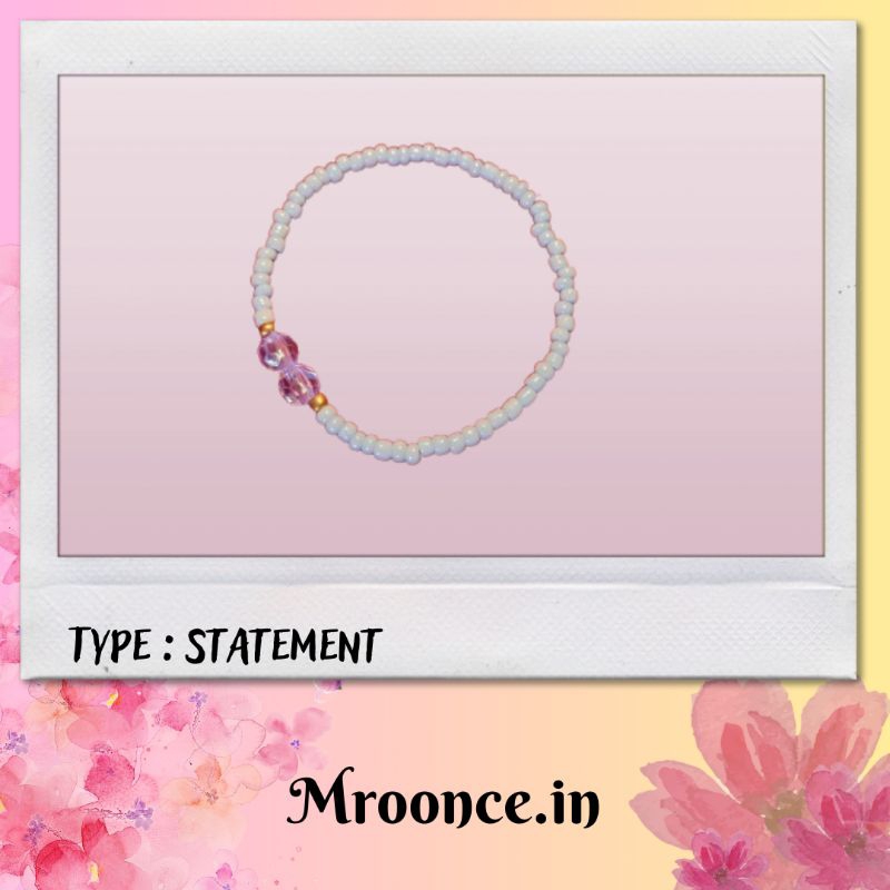 Gelang manik/ Manik Statement/ Gelang manik lucu/ Gelang manik simple