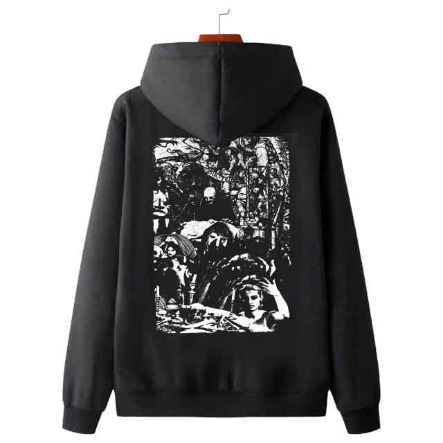 Sweater Hoodie Avhath Aneka Digital Safari Bahan Cotton Fleece [Hoodie Jumper & Ritsleting]
