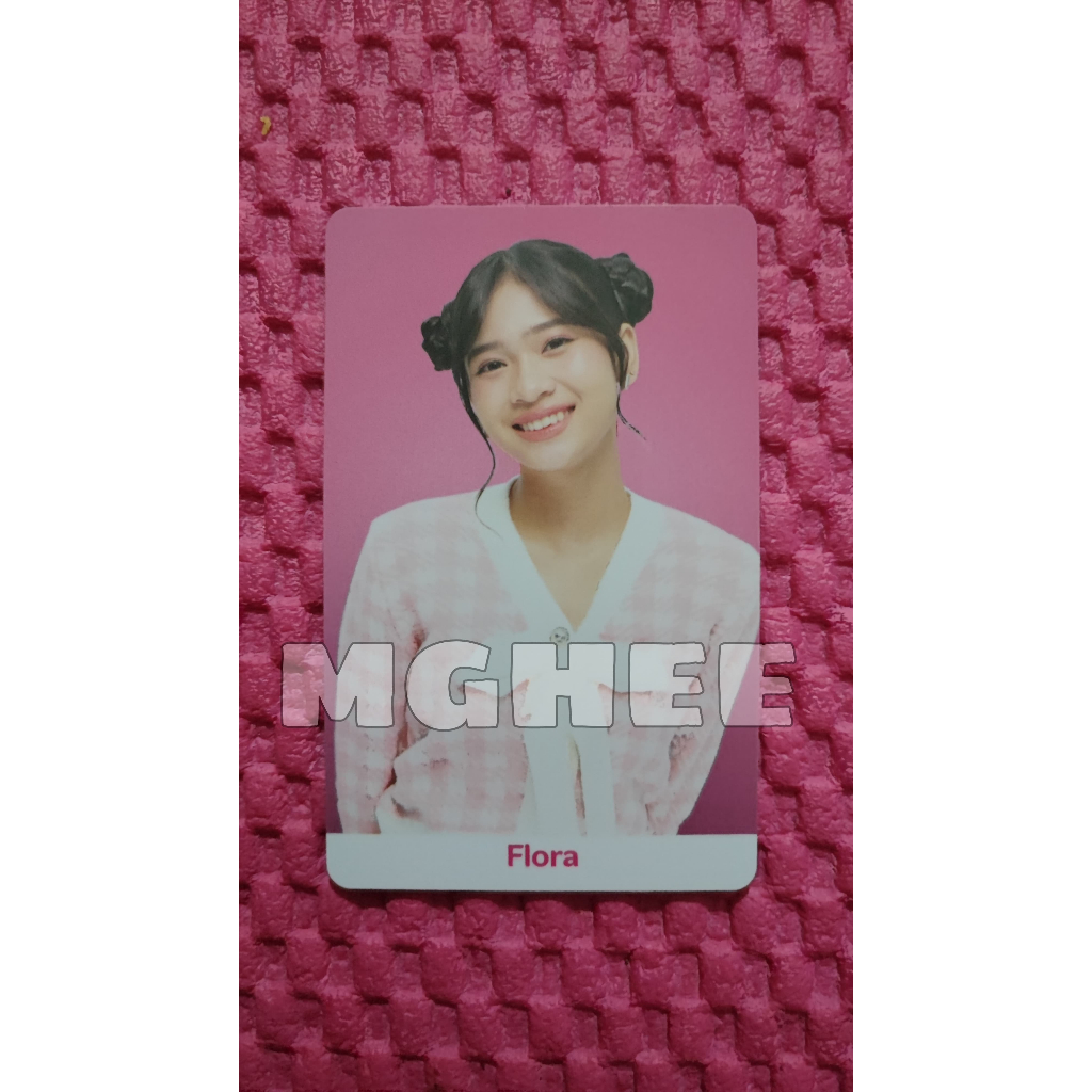 PHOTOCARD FLORA COLLAB TELKOMSEL X JKT48
