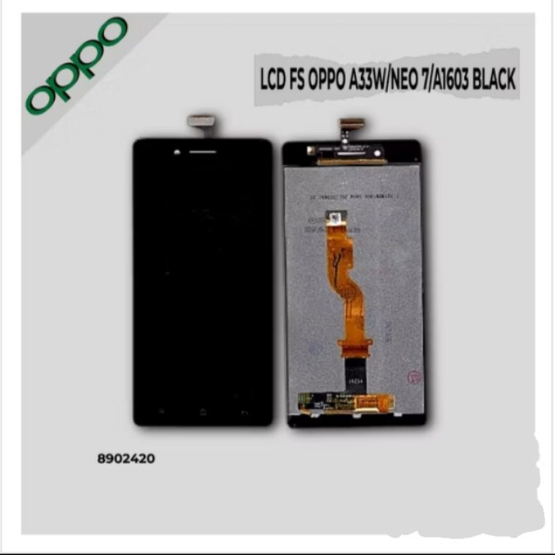 LCD FULLSET OPPO A33W/NEO 7/A1603 BLACK