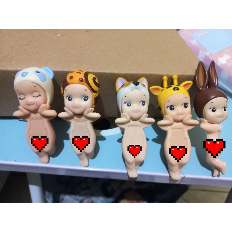 Sonny Angel Hippers Dreaming Sweet Gift Of Love Animal