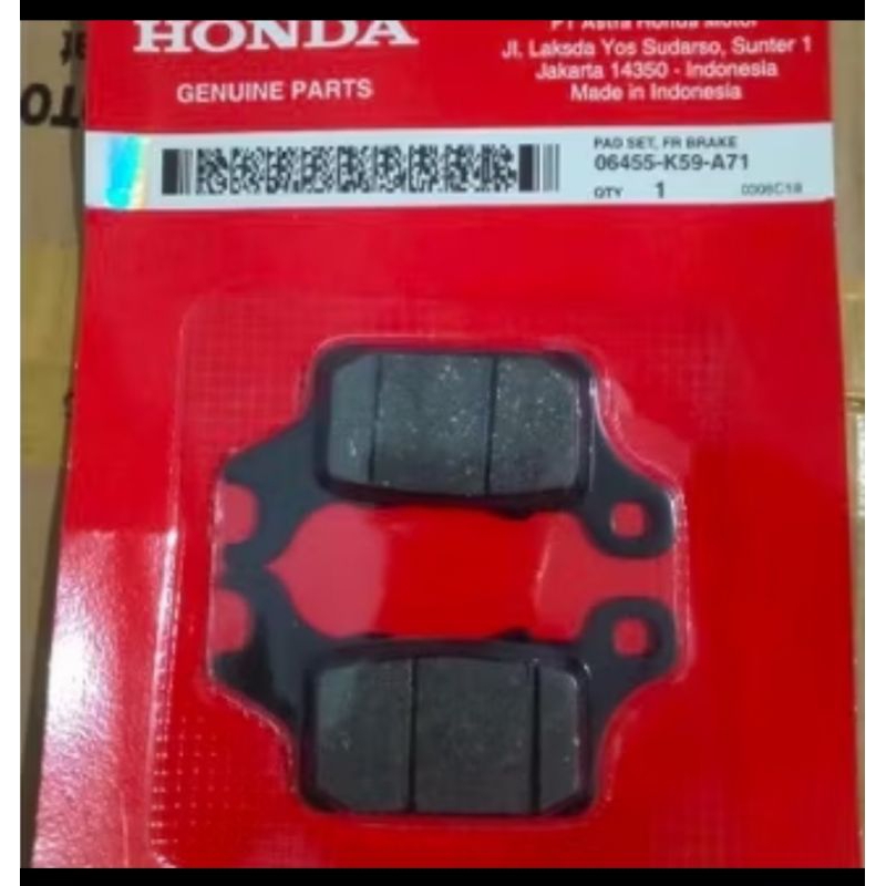 Dispad Depan Vario 150