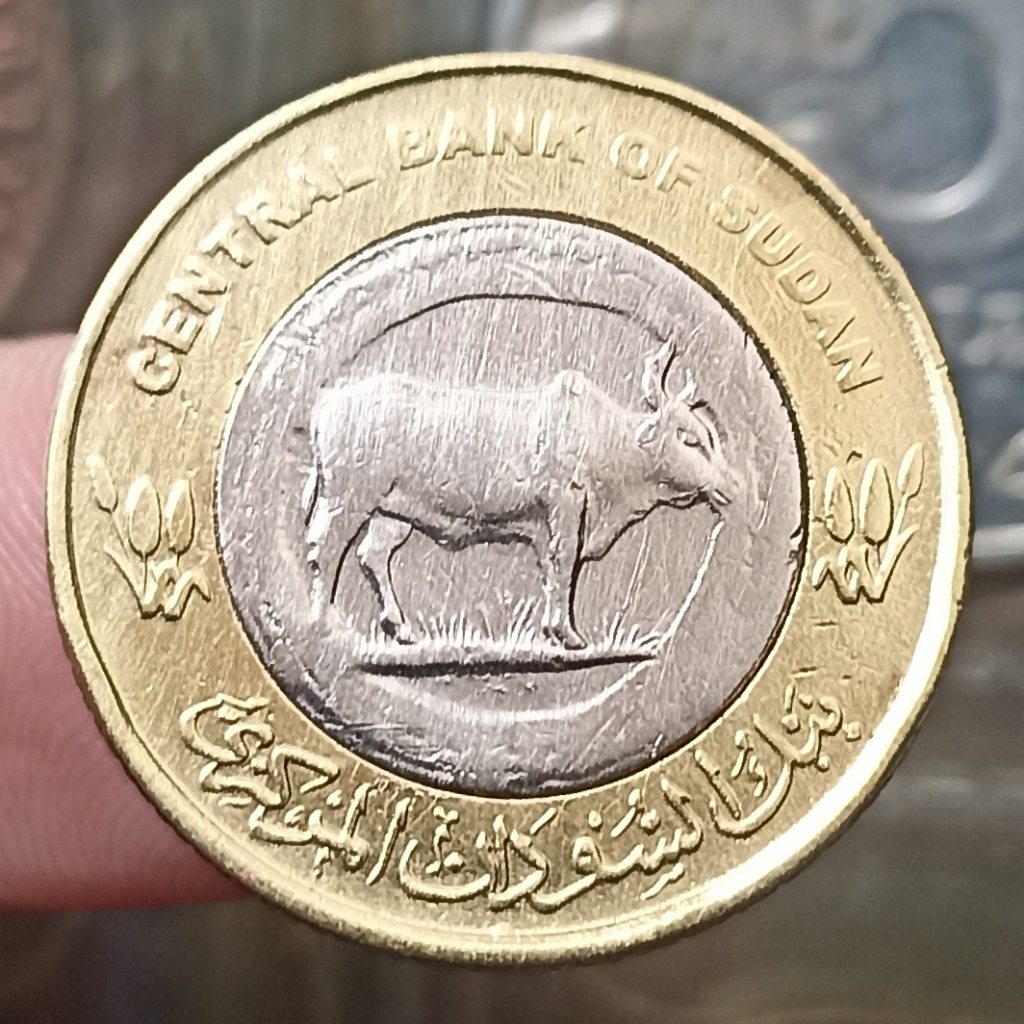 Koin Kuno Sudan 20 Piastres