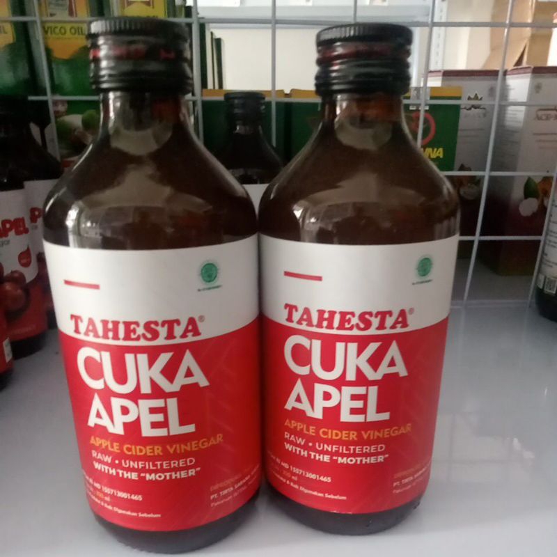 

Apple Cider Vinegar Cuka apel tahesta