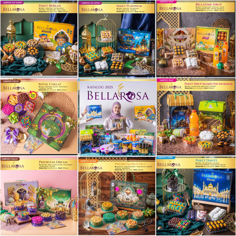 

PAKET Bellarosa / paket hampers kue kering #BERKAHRAMADHAN