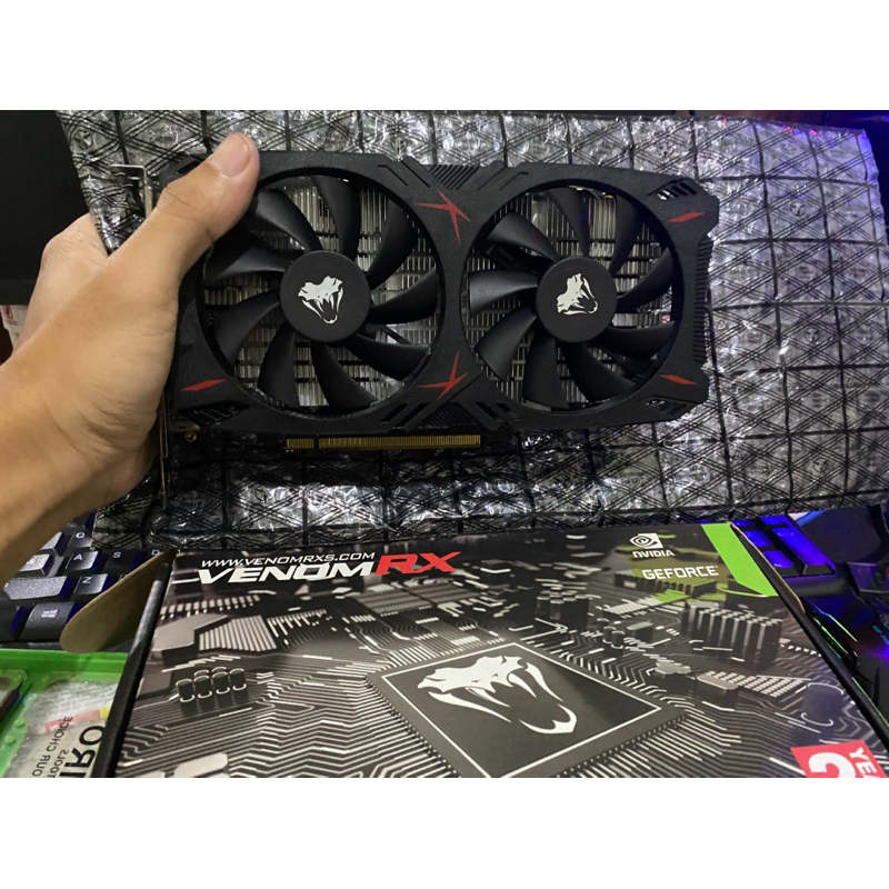 VGA VENOMRX GTX 1060 6gb Garansi On