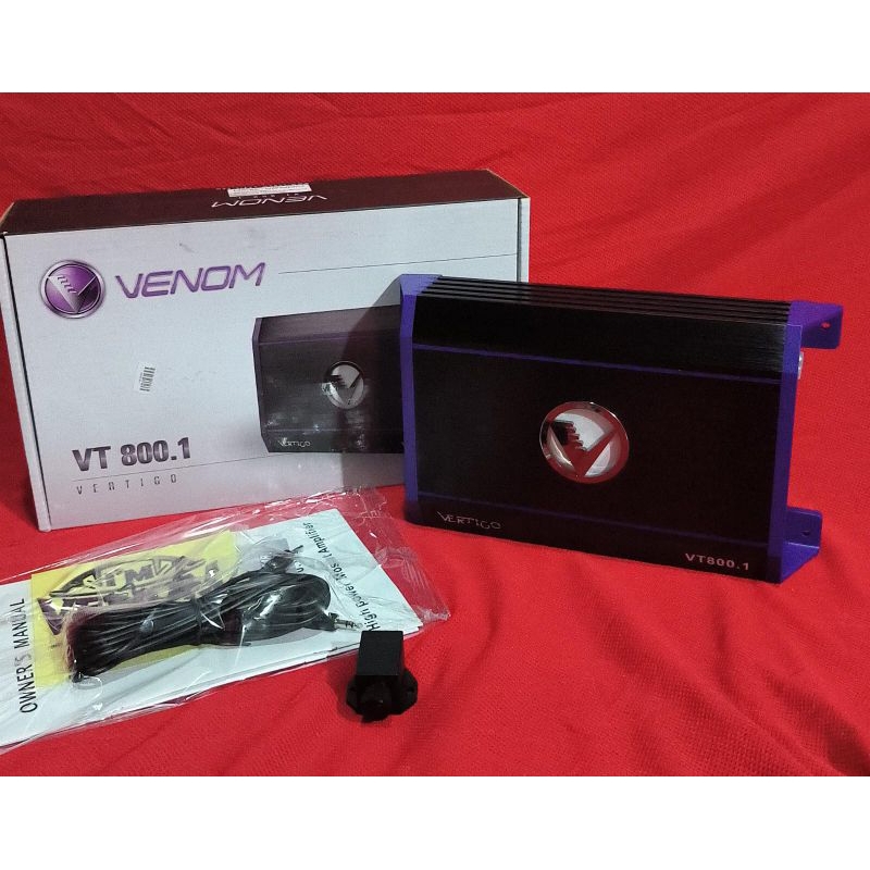 VENOM VERTIGO VT 800.1 - Monoblock Venom Vertigo VT 800.1