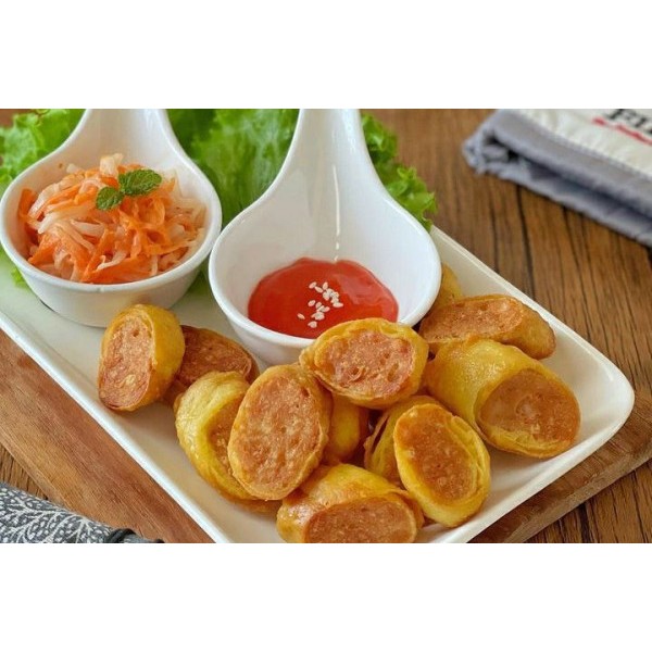 

AFGC Egg Chicken Roll eggroll telur ayam gulung nugget bento isi 10 pcs frozen food halal