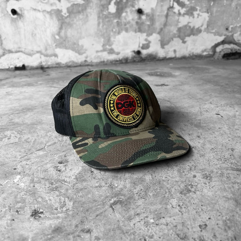 DGK - TRUCKER CAP CAMO