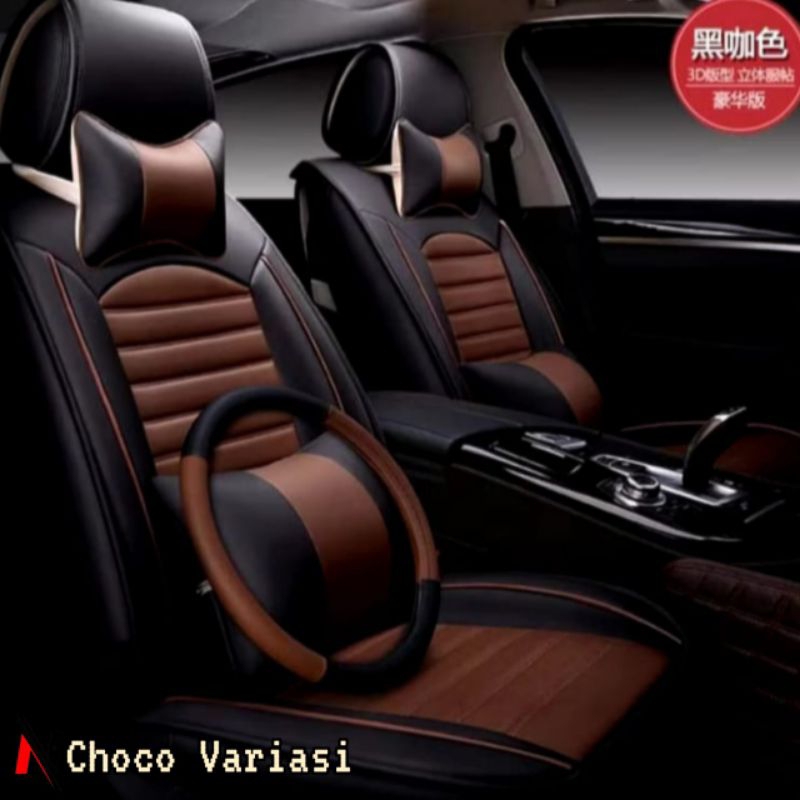 Sarung jok mobil full set AVANZA XENIA XPANDER INNOVA SIGRA CALYA BR-V RUSH TERIOS XL7 DLL