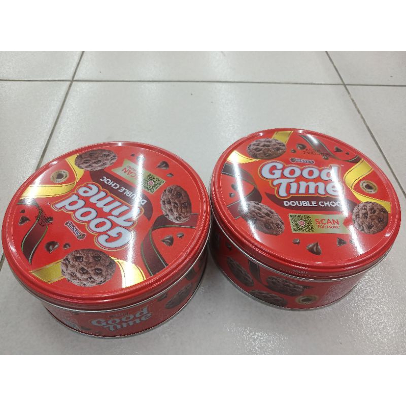 

Good time Kaleng Double choc 144g