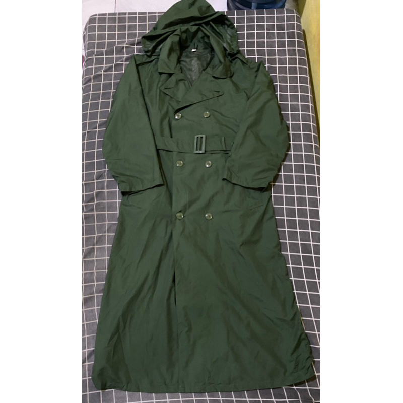 Rain Coat / Long Coat (Warna army) / Rain Coat