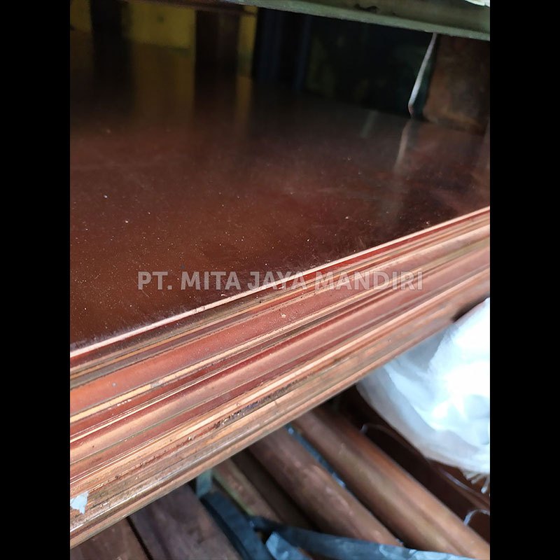 Plat Tembaga Potongan 1 | Tebal 0.5mm 1mm 1.5mm 2mm 2.5mm 3mm 4mm 5mm 6mm 8mm 10mm 12mm 16mm 20mm