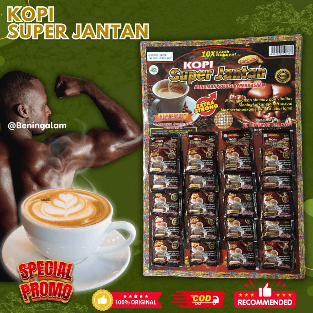 

Kopi Super Jantan Original 20 Sachet