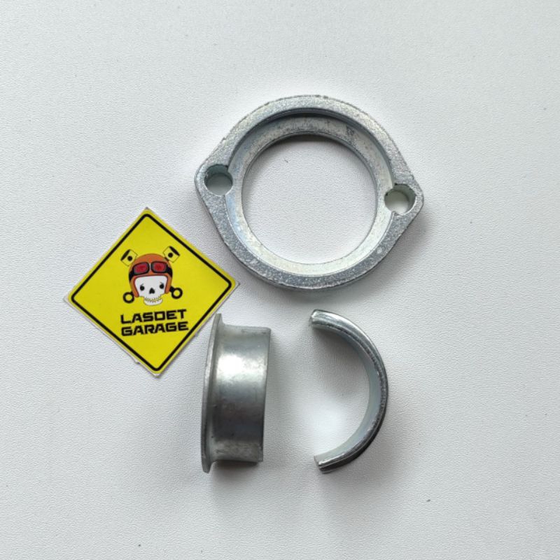RING KLEMAN KLEM CINCIN KUKU KNALPOT HONDA TIGER CB GL CB100 GL100 GL PRO SET MIRIP ORIGINAL
