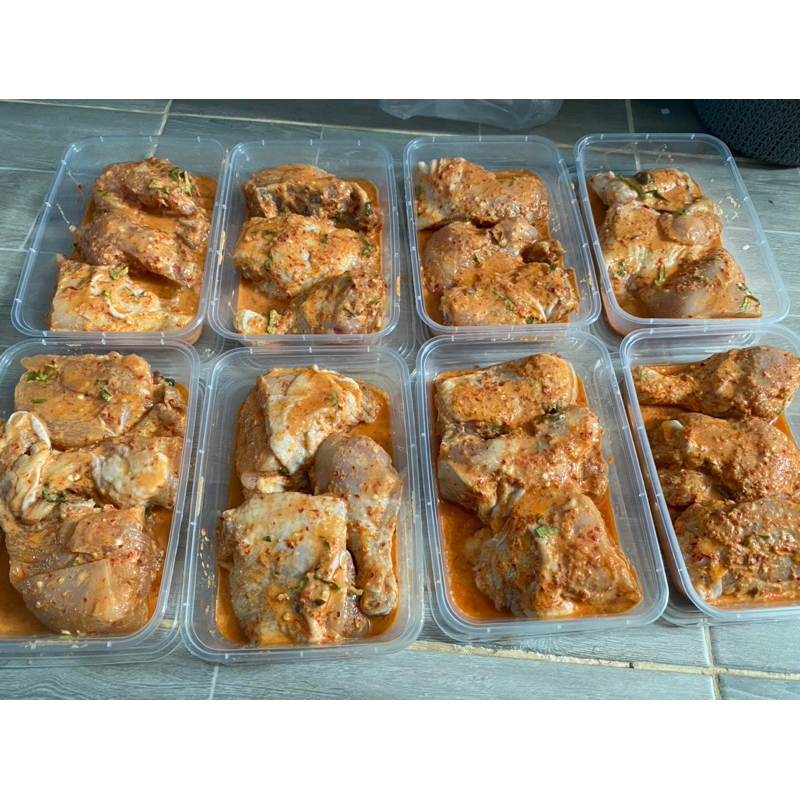 

Paha mix Dada Ayam bumbu terasi daun jeruk frozen