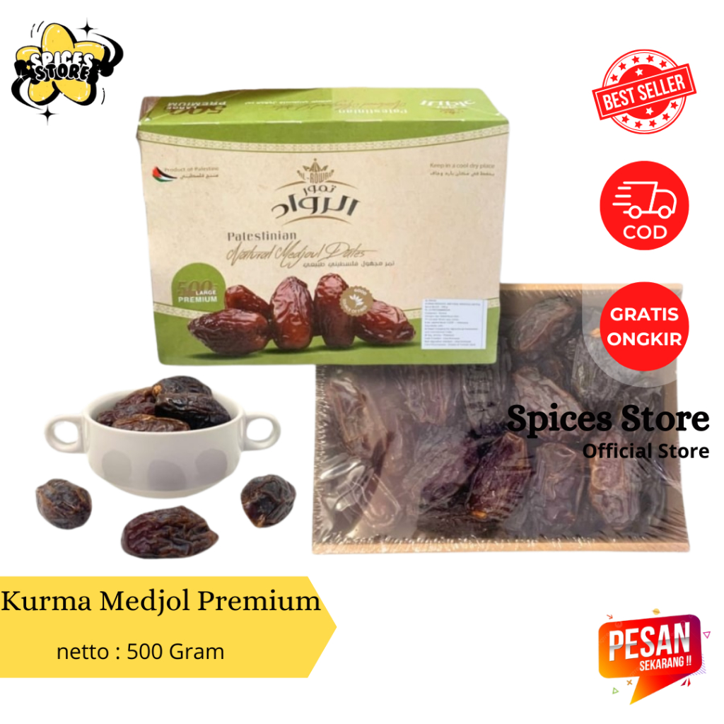 

Buah Kurma Medjol Premium 500 Gr - Spices Store - Buah Kurma Daging Tebal
