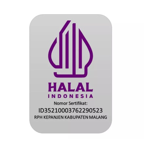 

Papan Halal Akrilik Papan Informasi Halal