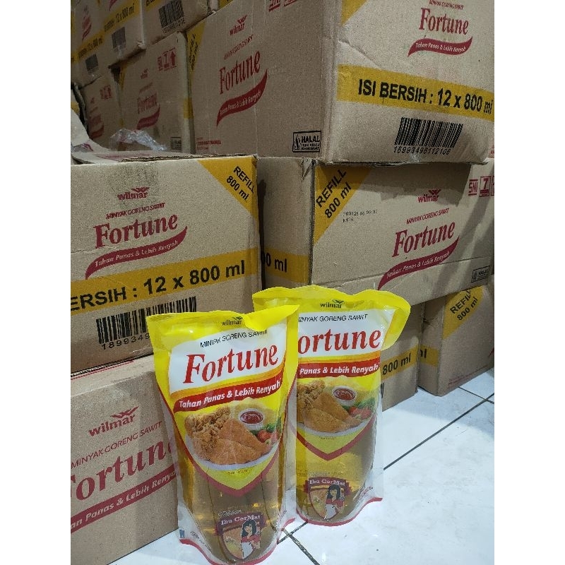 

Fortune minyak goreng 800 ml