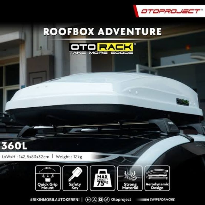 Roofbox Otorack Type Adventure Series