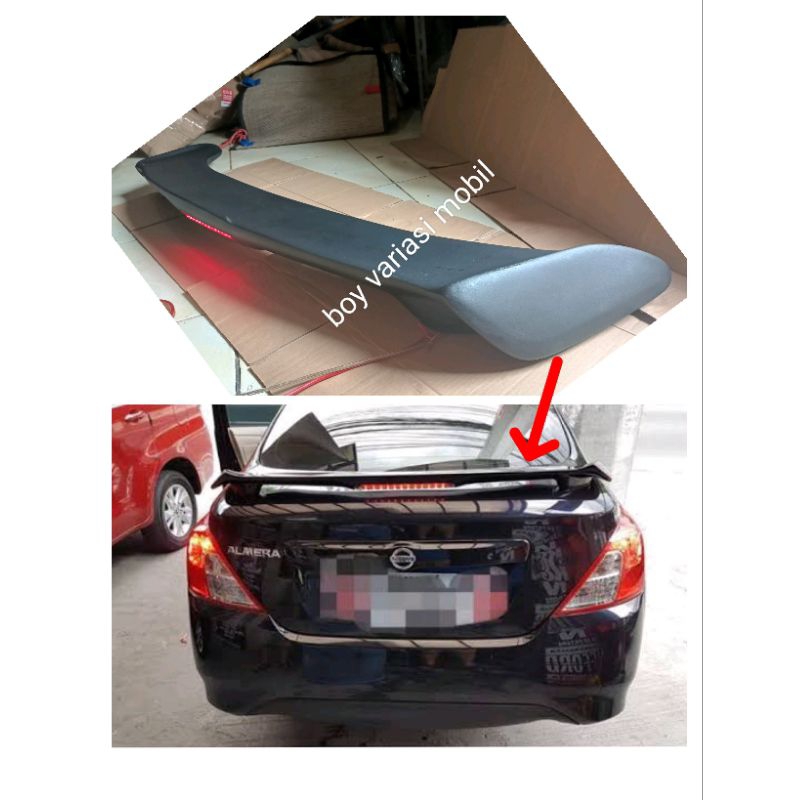 spoiler Nissan Almera sedan Almera