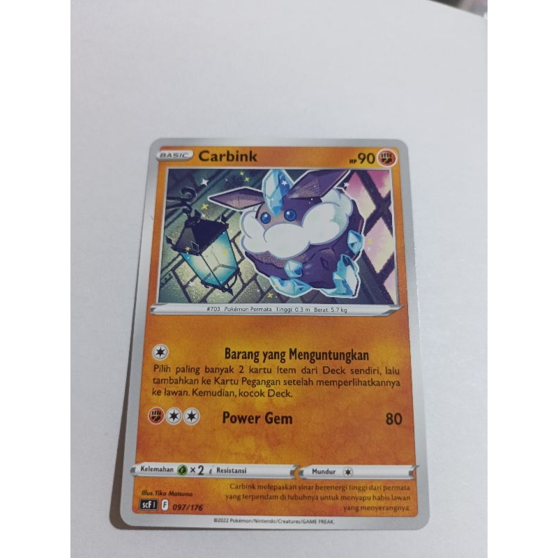 Carbink 097/176 - Pokemon TCG Indonesia